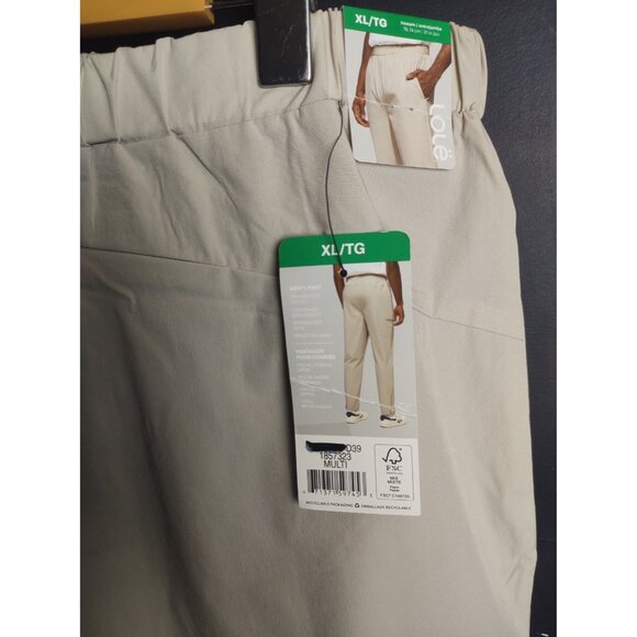 Lole Men’s Beige Stretch Active Pants Size XL Athletic Casual Bottoms NWT - Picture 10 of 14